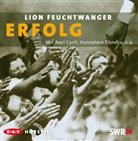 Lion Feuchtwanger, Axel Corti, Hannelore Elsner, Joche Kittner, Jochen Kittner - Erfolg, 5 Audio-CD (Audio book)