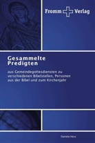Daniela Hess - Gesammelte Predigten