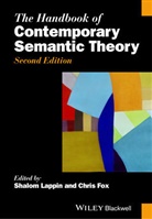 Chris Fox, Chris (University of Essex Fox, S Lappin, Shalo Lappin, Shalom Lappin, Shalom (Kings College Lappin... - Handbook of Contemporary Semantic Theory