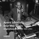 Arnold Sch&ouml;nberg, Eike Fe&szlig;, Therese Muxeneder, Klaus Sander - Dear Miss Silvers, 2 Audio-CDs (H&ouml;rbuch)