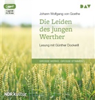 Johann Wolfgang von Goethe, G&uuml;nther Dockerill - Die Leiden des jungen Werther, 1 Audio-CD, 1 MP3 (Audiolibro)