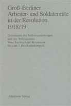Gerhard Engel, B&auml;rbe Holtz, B&auml;rbel Holtz, Ingo Materna - Gro&szlig;-Berliner Arbeiter- und Soldatenr&auml;te in der Revolution 1918/19