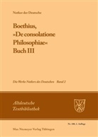 Notker der Deutsche, Petrus W. Tax, Petru W Tax, Petrus W Tax - Die Werke Notkers des Deutschen - Band 2: Boethius, "De consolatione Philosophiae"