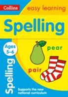 Easy Learning Collins, Collins Easy Learning, Karina Collins Easy Learning Law, Karina Law - Spelling Practice Ages 5-6