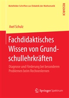 Axel Schulz - Fachdidaktisches Wissen von Grundschullehrkr&auml;ften