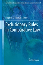 Stephe C Thaman, Stephen C Thaman, Stephen C. Thaman - Exclusionary Rules in Comparative Law