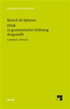 Arthur Schopenhauer, Baruch de Spinoza, Benedictus (Baruch) de Spinoza, Wolfgan Bartuschat, Wolfgang Bartuschat - S&auml;mtliche Werke - 2: Ethik in geometrischer Ordnung dargestellt