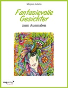 Miryam Adatto - Fantasievolle Gesichter zum Ausmalen