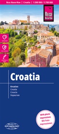 Collectif, Reise Know-How Verlag Peter Rump, XXX, Reise Know-How Verlag - CROATIE - 1/300.000 ET 1/700.000