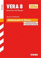 Diete Gauss, Dieter Gauss, Ils Gretenkord, Ilse Gretenkord, Wolfgang Matschke - VERA 8 2016 - Mathematik Version B: Realschule, L&ouml;sungen