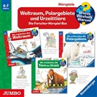 Karl Menrad, Sonja Szylowicki, U. V. A. - Weltraum, Polargebiete und Urzeittiere - Die Forscher-H&ouml;rspiel-Box, 3 Audio-CDs (H&ouml;rbuch)