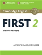 Cambridge English Language Assessment, Cambridge ESOL - First 2 Student Book