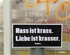 BARBARA, Barbara. - Hass ist krass. Liebe ist krasser