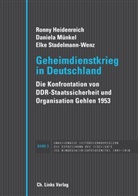 Ronn Heidenreich, Ronny Heidenreich, Daniel M&uuml;nkel, Daniela M&uuml;nkel, Stadelmann-Wenz, Elke Stadelmann-Wenz... - Geheimdienstkrieg in Deutschland