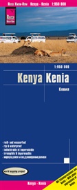 Reise Know-How Verlag Peter Rump, Reise Know-How Verlag Peter Rump, Reise Know-How Verlag - Reise Know-How Landkarte Kenia / Kenya (1:950.000). Kenya