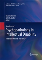 Mccarthy, McCarthy, Jane McCarthy, Elia Tsakanikos, Elias Tsakanikos - Handbook of Psychopathology in Intellectual Disability