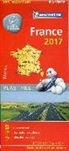 Carte nationale 791, XXX, Michelin - France 2017 Plastifi&eacute;e 1:1 000 000