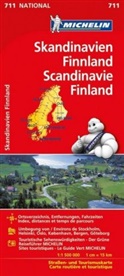MICHELI, Michelin - Michelin Karte Skandinavien - Finnland. Scandinavie, Finland