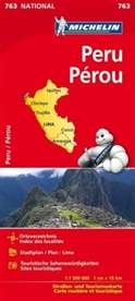 Michelin - Michelin Karte Peru. Pérou