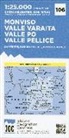 IGC Wanderkarte Monviso