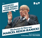 Martin Nusch, Dieter Moor, Max Moor, Marcel Reich-Ranicki, Martin Nusch - "Ganzzz und garrr missraten". Die besten O-Töne von Marcel Reich-Ranicki, 1 Audio-CD (Hörbuch)
