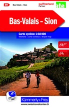 Hallwag K&uuml;mmerly+Frey AG, Hallwa K&uuml;mmerly+Frey AG, Hallwag K&uuml;mmerly+Frey AG - Bas-Valais, Sion  1:60 000