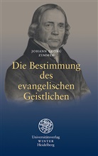 Johann Georg Zimmer - Die Bestimmung des evangelischen Geistlichen