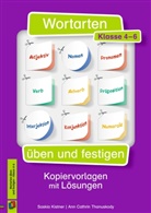 Saski Kistner, Saskia Kistner, Ann Cathrin Mihsler, Ann Cathri Thanuskody, Ann Cathrin Thanuskody - Wortarten &uuml;ben und festigen - Klasse 4-6