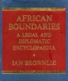 Ian Brownlie - African Boundaries
