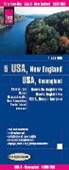 Reise Know-How Verlag Peter Rump, Reise Know-How Verlag Peter Rump - Reise Know-How Landkarte USA, Neuengland / USA, New England