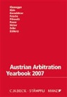 Christian Klausegger, Peter Klein, Florian Kremslehner - Austrian Arbitration Yearbook 2007