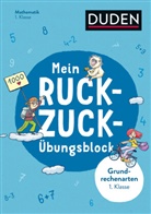 Ut M&uuml;ller-Wolfangel, Ute M&uuml;ller-Wolfangel, Beate Schreiber, Sandra Reckers, Barbara Scholz - Mein Ruckzuck-&Uuml;bungsblock Grundrechenarten 1. Klasse