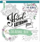 Ludmila Blum - Handlettering. Das Ausmal-Buch