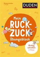 Alexandra Thiel - Mein Ruckzuck-&Uuml;bungsblock Richtig schreiben 2. Klasse