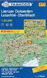 Wanderkarte Lienzer Dolomiten - Lesachtal-Obertillach-Lienz