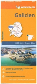 MICHELI, Michelin - Michelin Karte Galicien