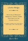 Charles Hedges - Speeches of Benjamin Harrison, Twenty-Third President of the United States