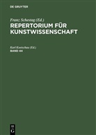 Huner Janitschek, Hunert Janitschek, Karl Koetschau, Franz Schestag, Henry Thode u a - Repertorium f&uuml;r Kunstwissenschaft - Band 44: Repertorium f&uuml;r Kunstwissenschaft. Band 44