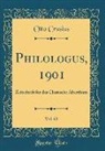 Otto Crusius - Philologus, 1901, Vol. 60