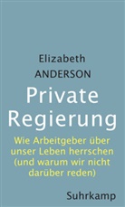 Elizabeth Anderson - Private Regierung