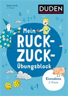Ut M&uuml;ller-Wolfangel, Ute M&uuml;ller-Wolfangel, Beate Schreiber - Mein Ruckzuck-&Uuml;bungsblock Einmaleins 2. Klasse