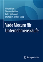 Ulrich Blum, Werne Gleissner, Werner Glei&szlig;ner, Peter Nothnagel, Peter Nothnagel u a, Michael A. Veltins - Vade Mecum f&uuml;r Unternehmensk&auml;ufe