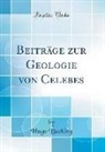 Hugo B&uuml;cking - Beitr&auml;ge zur Geologie von Celebes (Classic Reprint)