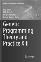 Arthur Kordon, Mark Kotanchek, Mark Kotanchek et al, P Worzel, W P Worzel, Rick Riolo... - Genetic Programming Theory and Practice XIII