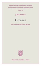 Josef Isensee - Grenzen.