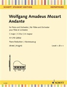 Wolfgang Amadeus Mozart, Annabe Knight, Annabel Knight - Andante KV 315 (285e), Fl&ouml;te und Orchester, Klavierauszug + Solostimme