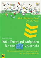 Beate M&uuml;ller-Karpe - 100 x Texte und Aufgaben f&uuml;r den DaZ-Unterricht