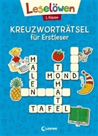 Kristin Labuch, Erstleseb&uuml;cher, Erstleseb&uuml;cher, Loew Lernen und R&auml;tseln, Loewe Lernen und R&auml;tseln, Loewe Besch&auml;ftigung f&uuml;r Kinder... - Lesel&ouml;wen Kreuzwortr&auml;tsel f&uuml;r Erstleser. 1. Klasse (Blau)