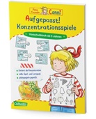 Hanna S&ouml;rensen, Ulrich Velte - Conni Gelbe Reihe (Besch&auml;ftigungsbuch): Aufgepasst! Konzentrationsspiele