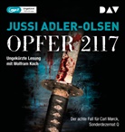 Jussi Adler-Olsen, Wolfram Koch - Opfer 2117, 2 Audio-CD, 2 MP3 (Audio book)